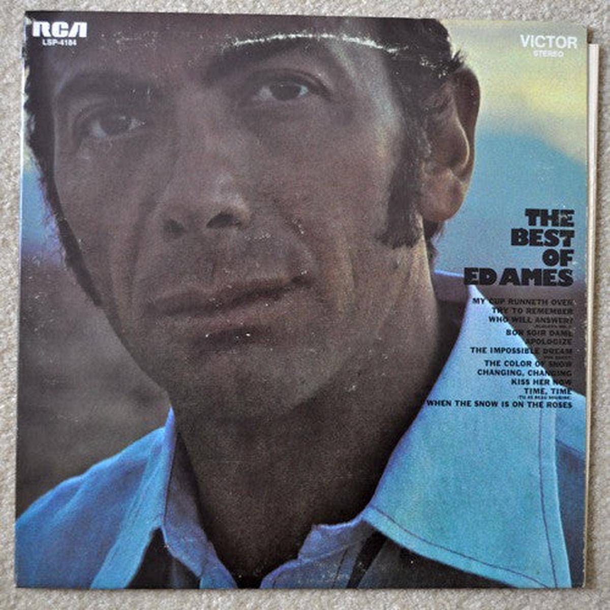 Ed Ames  The Best Of Ed Ames – 1969- Easy Listening Jazz (vinyl)