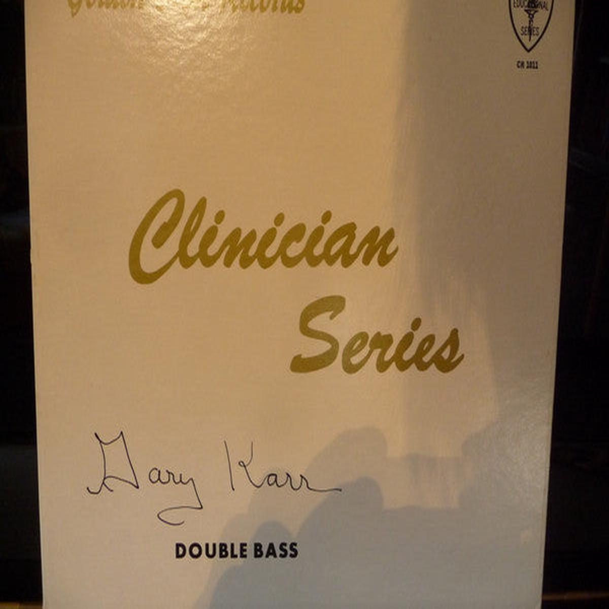 Gary Karr  Double Bass Classical PROMO (Very Rare)