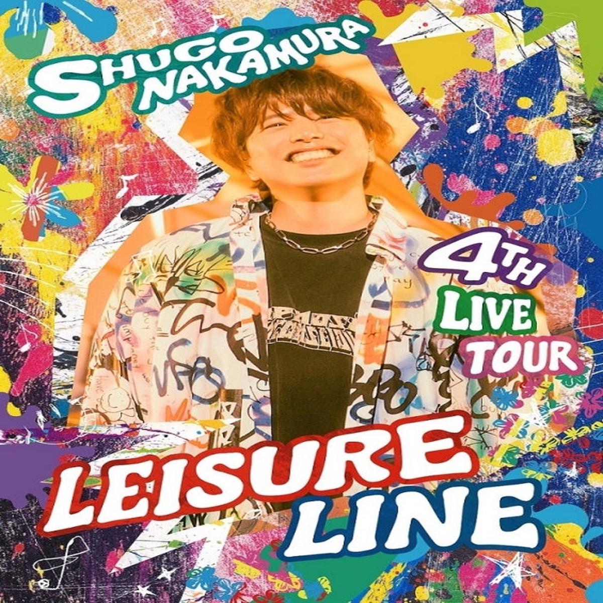 (Blu-ray) SHUGO NAKAMURA 4th LIVE TOUR ~Leisure Line~ Blu-ray [Production Limited Edition w/ Item]