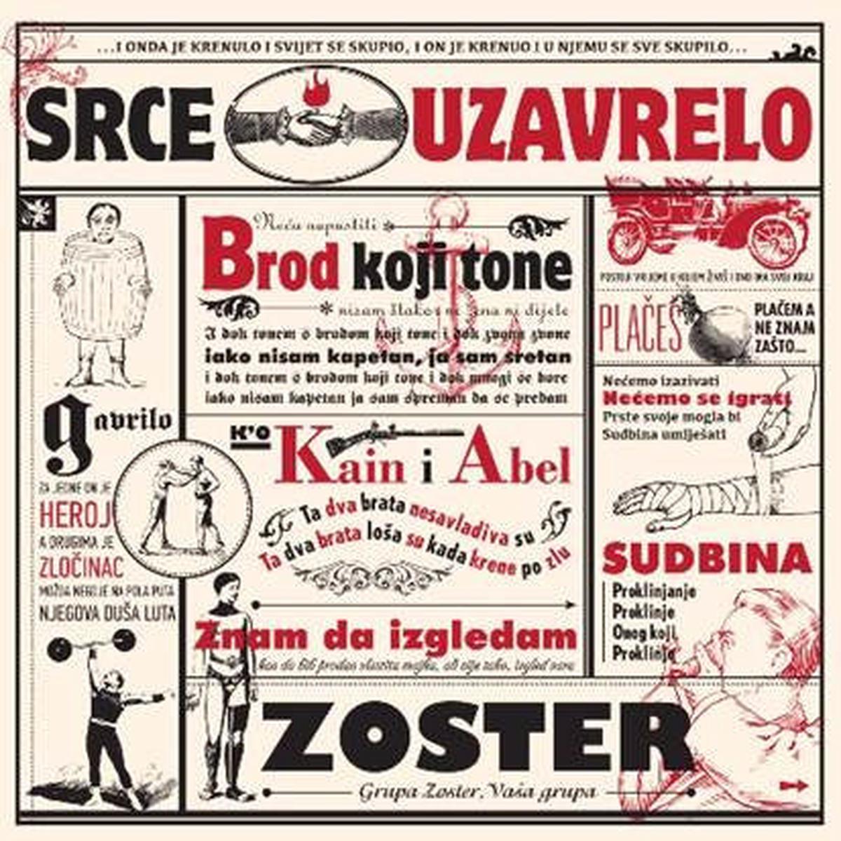 ZOSTER - Srce uzavrelo CD
