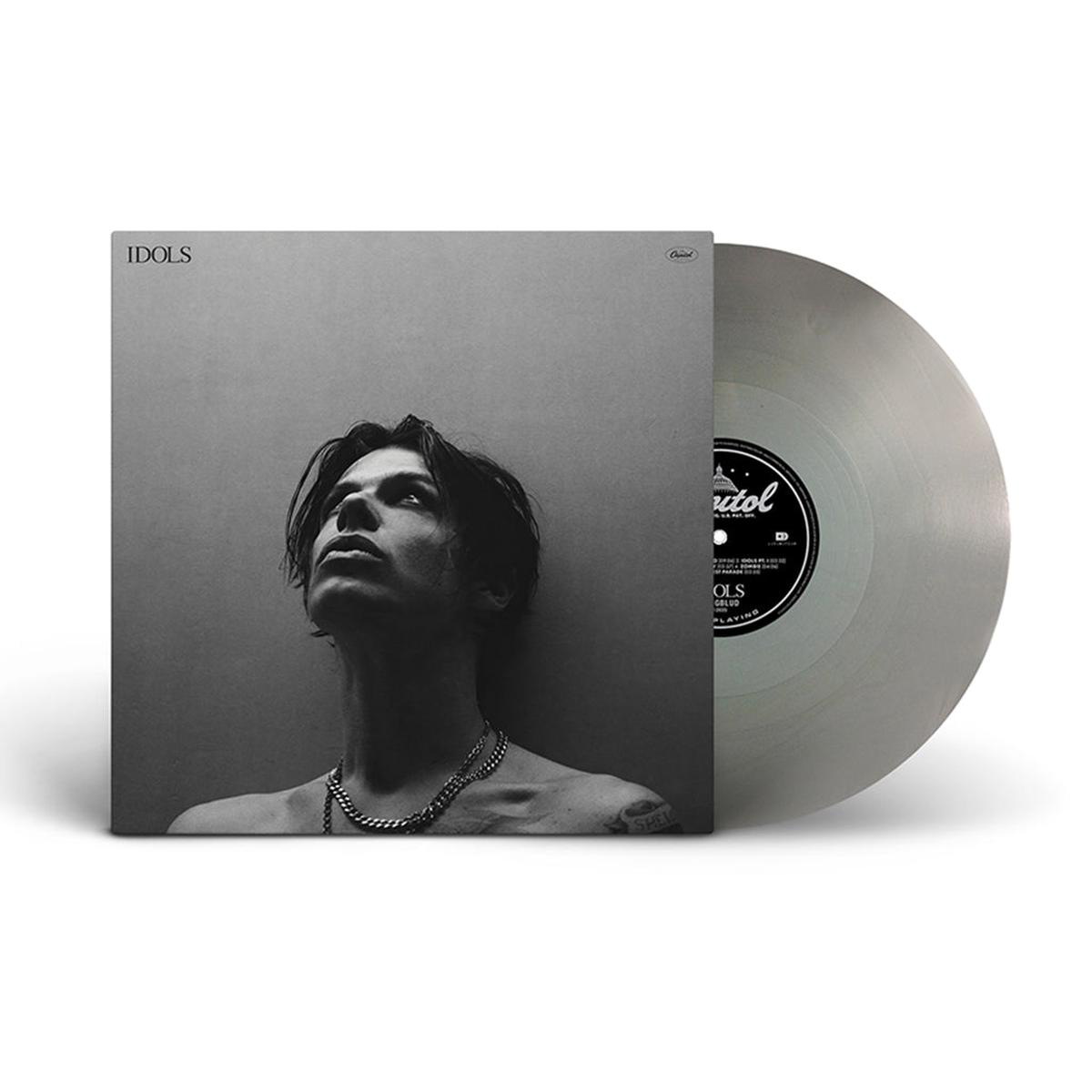 YUNGBLUD 8211 Idols (with Alternative Cover Art) 8211 LP 8211 8217Supermoon Silver8217 Vinyl